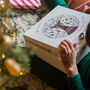 Personalised Reindeer Christmas Eve Wooden Box, thumbnail 2 of 9