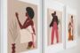 Bold Grace Set Of Three Black Woman Wall Art Prints, thumbnail 1 of 5