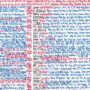 France V England, Six Nations 2024. Rugby Commentary Sheets, thumbnail 3 of 4