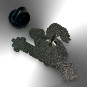 Crossfit Female Weight Training Small Fitness Pin, 6 of 8