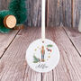 Nutcracker Or Ballerina Christmas Ornament Gift With Name, thumbnail 7 of 7