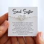 Soul Sister Gift, Friendship Heart Bracelet, thumbnail 1 of 8