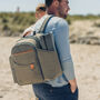 Contemporary Four Person Stone Grey Picnic Backpack, thumbnail 4 of 7