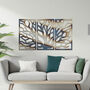 Elegant Metal Tree Of Life Triptych Wall Art Panel Set For Living Room Decor, thumbnail 8 of 10