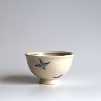 Handpainted Birds And Butterfly Teacup, 3 of 6