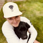 Personalised Dog Canvas Five Panel Cap, thumbnail 5 of 6