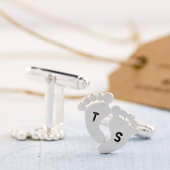 Personalised New Dad Cufflinks. New Dad Gift, 6 of 10