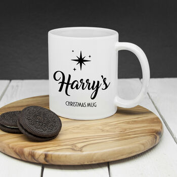 Personalised Ceramic Christmas Mug, 7 of 12
