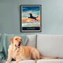 Seaside Labrador Print. Limited Edition Dog Lover Gift, thumbnail 2 of 12