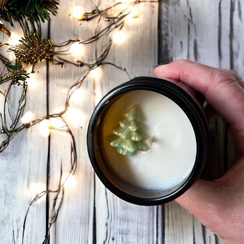 Candle Xmas Gift Gift For Her With Xmas Tree Fragrance, 2 of 4