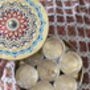 Indian Brass Masala Box: Decorative Spice Container, thumbnail 2 of 12