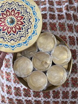 Indian Brass Masala Box: Decorative Spice Container, 2 of 12