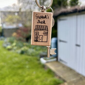 Personalised Keyring With Child's Drawing, 5 of 9