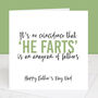 Anagram Father's Day Card, thumbnail 1 of 4