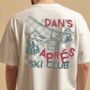 Personalised Apres Ski Club Graphic T Shirt, thumbnail 1 of 4