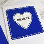 Personalised Sapphire Wedding Anniversary Card, thumbnail 2 of 2