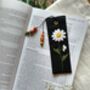 Bookmark With Hand Embroidery Daisy, thumbnail 1 of 11