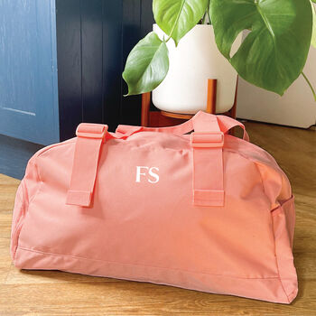 Peronalised Gym Holdall With Initials, 3 of 4