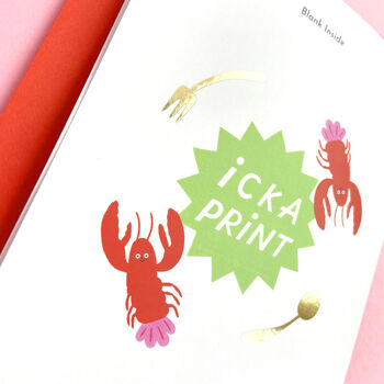Valentines 'To My Lobster' Luxury Card, 3 of 5