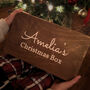 Personalised Wooden Christmas Eve Box, thumbnail 1 of 5