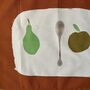 Apple Pear Spoon Terracotta, thumbnail 1 of 4