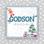 Godson Christmas Card With Love, thumbnail 1 of 3