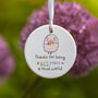 Thanks For Being A Safe Place In A Noisy World Ceramic Keepsake, thumbnail 1 of 2