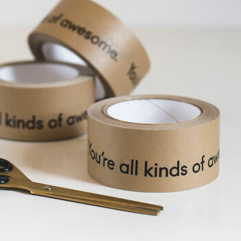 You're All Kinds Of Awesome Eco Friendly Paper Tape, 2 of 8