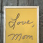 Bespoke Handwriting Wooden Wall Art, thumbnail 3 of 9