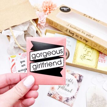 Tea Gift For Girlfriend | Handmade Girlfriend Birthday Gift | Letterbox Gift For Her, 2 of 11