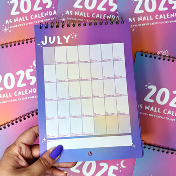 2025 Taylor Swift Lyrics Calendar *Misprint*, 4 of 7