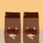 Neutral Highland Cow Leggings, thumbnail 5 of 5