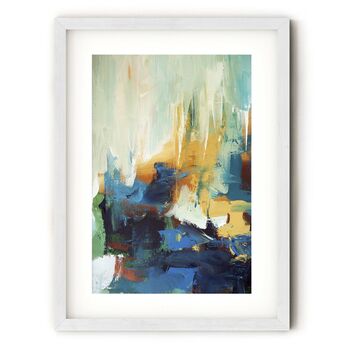 Abstract Golden Beach Print Set Of Three, 2 of 5