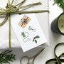 ‘All Wrapped Up’ Christmas Gift Tag Set, thumbnail 3 of 3