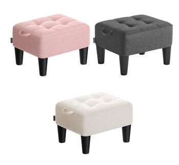 Ottoman Footstool Cushion Seat Stool, 6 of 6