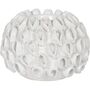 White Ceramic Coral Tealight Holder, thumbnail 4 of 8