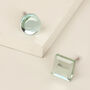 G Decor Alma Crystal Clear Mirror Glass Pull Knobs, thumbnail 1 of 4
