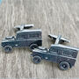 Pewter Land Rover Cufflinks, thumbnail 2 of 3
