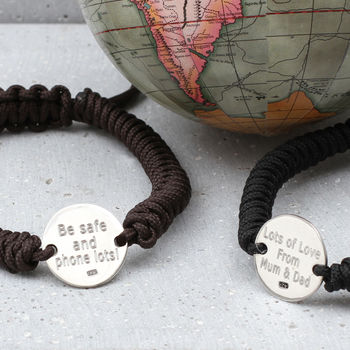 Personalised Sterling Silver 'Life's Journey' Bracelet, 2 of 7