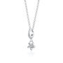Forget Me Not Flower Necklace, Sterling Silver Or Gold Plated, thumbnail 6 of 10