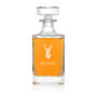 Personalised Classic Stag Square Glass Decanter, thumbnail 4 of 4