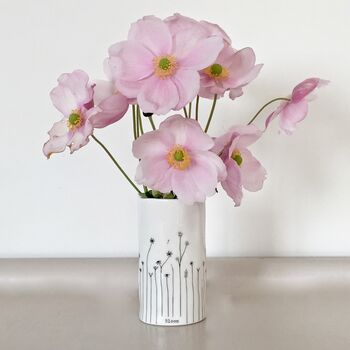 Porcelain Flower Vase, 3 of 12