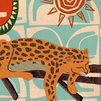 L Is For Leopard Poster Print, 3 of 4