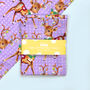 Christmas Reindeer Lilac Tea Towel, thumbnail 2 of 5