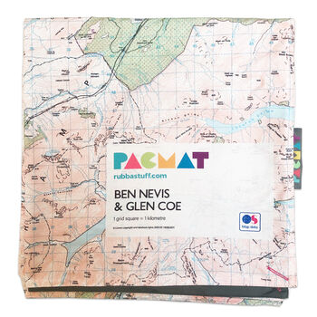 Ben Nevis And Glen Coe Family Pacmat Picnic Blanket, 3 of 9