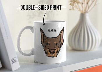 Personalised Doberman Mug, 3 of 5