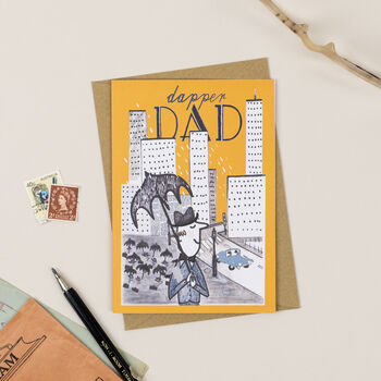 'Dapper Dad' Greeting Card, 2 of 2