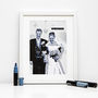 Personalised Stencil Wedding Portrait, thumbnail 1 of 6