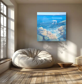 Enchanted Blue Seascape, 9 of 11