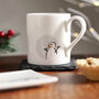 Snowman Mug, Fine Bone China, thumbnail 2 of 5